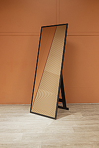 Зеркало Azario Опера Блэк 60 ФР-00002513 черное в ванную от интернет-магазине сантехники Sanbest