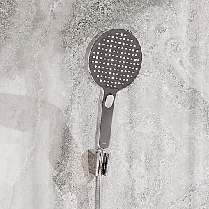 Душевая лейка Iddis Esper ESP3FGRi18 хром/серая купить в интернет-магазине сантехники Sanbest