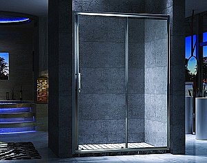 Душевая дверь Esbano 100 ES-100DK прозрачная купить в интернет-магазине Sanbest