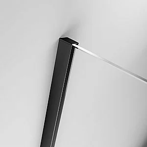 Шторка для ванны Radaway Furo SL Black PND II 120 стекло прозрачное/профиль черный матовый купить в интернет-магазине Sanbest
