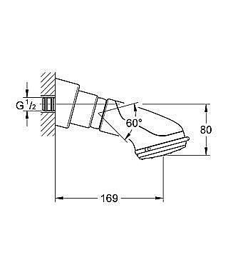 Верхний душ Grohe Relexa Plus 28190 000 купить в интернет-магазине сантехники Sanbest