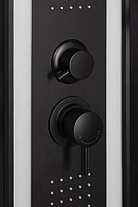 Душевая кабина с сенсором Niagara Premium NG-6902-01G BLACK 100x100 купить в интернет-магазине Sanbest