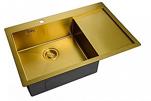 Мойка кухонная Zorg Light ZL R 780510-L Бронза купить в интернет-магазине сантехники Sanbest