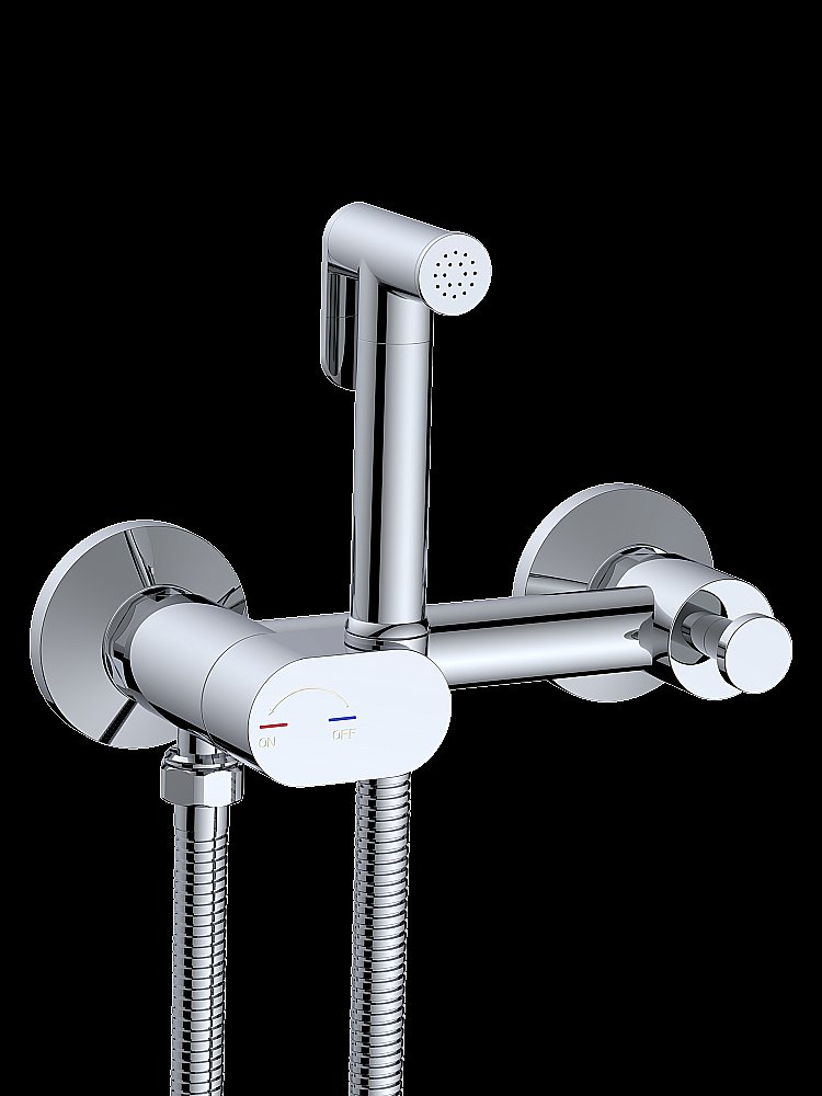 Гигиенический душ со смесителем WeltWasser HIGI R02 CR хром купить в интернет-магазине сантехники Sanbest