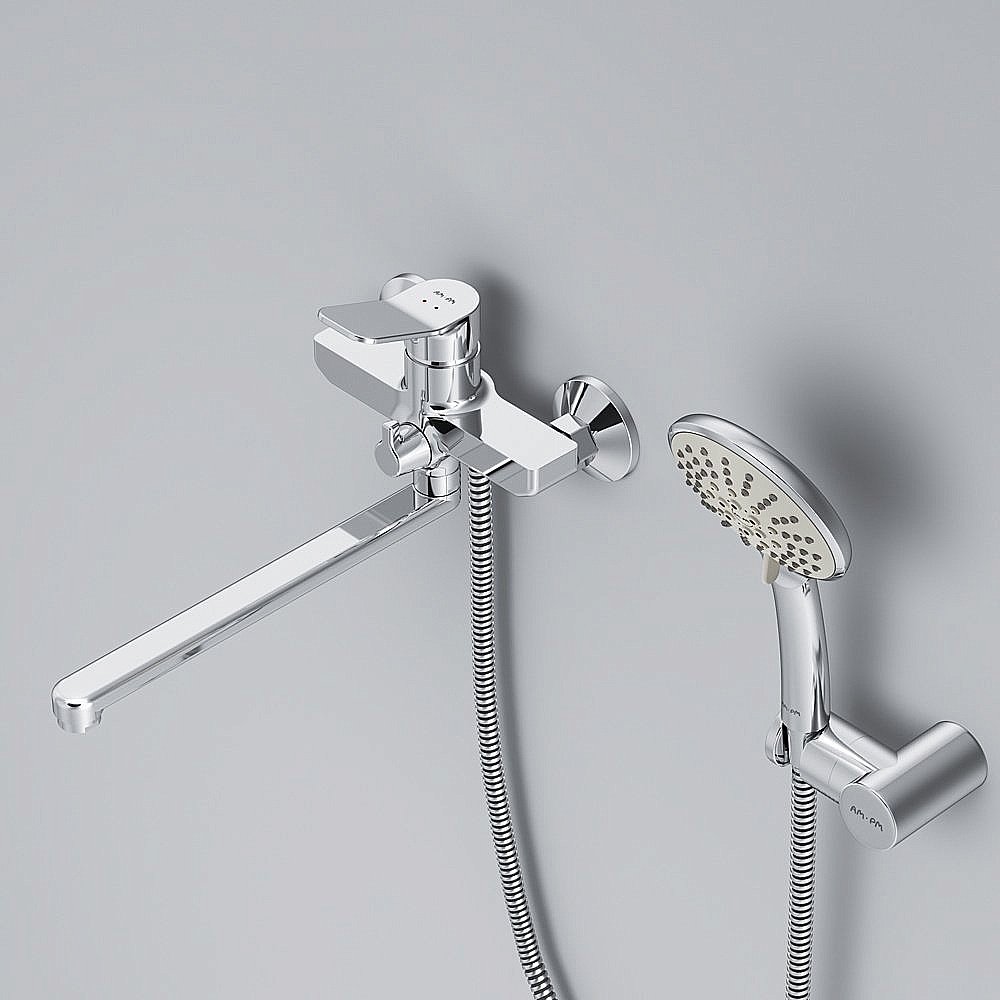 Смеситель для ванны AM.PM X-Joy F85A95000 купить в интернет-магазине сантехники Sanbest