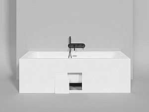 Ванна Salini Orlanda AXIS KIT S-Stone 190x80 103321MF RAL матовая купить в интернет-магазине Sanbest