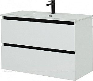 Тумба с раковиной De Aqua Ариетта NEW 265582 100 для ванной в интернет-магазине Sanbest