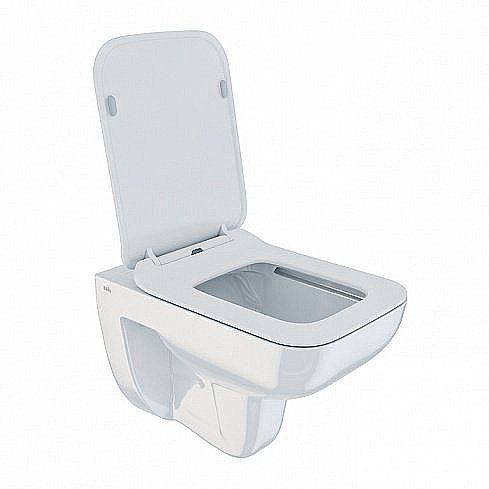 Унитаз подвесной IDDIS Vibe VIBRDSEi25 безободковый, с крышкой микролифт купить в интернет-магазине Sanbest