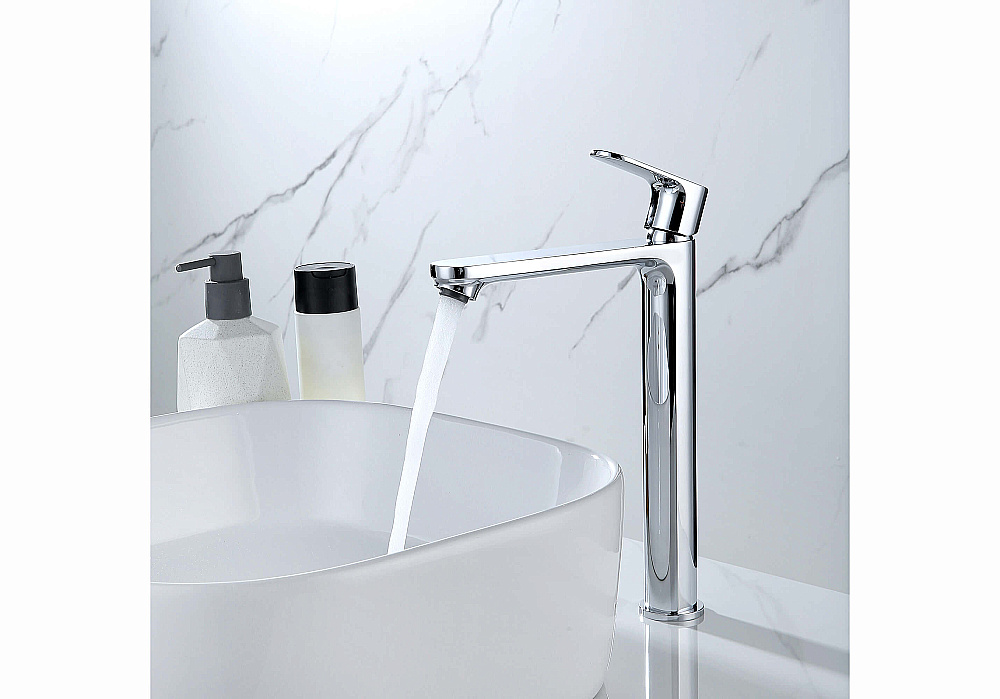 Смеситель для раковины Aquatek Альфа AQ1904CR хром купить в интернет-магазине сантехники Sanbest