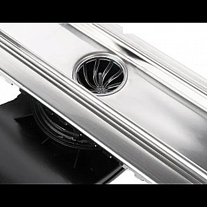 Душевой лоток боковой Berges B1 Keramik 40 090115 матовый хром купить в интернет-магазине Sanbest