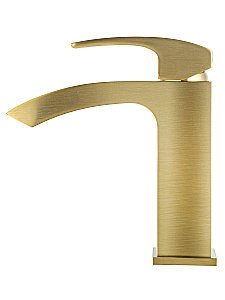 Смеситель для раковины WONZON & WOGHAND FIT, Брашированное золото (WW-88139009-BG) купить в интернет-магазине сантехники Sanbest