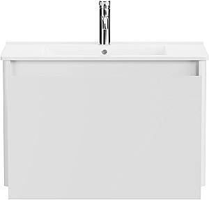 Тумба с раковиной Allen Brau Gravity 80 1.370013.WM белая матовая для ванной в интернет-магазине Sanbest