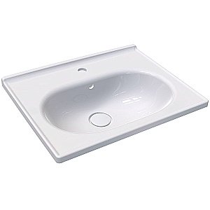 Раковина мебельная Bien Ferra 60 FELK060B1FD1W5000 белая купить в интернет-магазине Sanbest