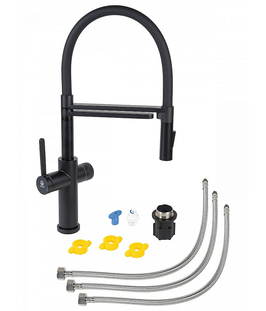 Смеситель для кухни Agger Elegant A3252544 черный матовый купить в интернет-магазине сантехники Sanbest