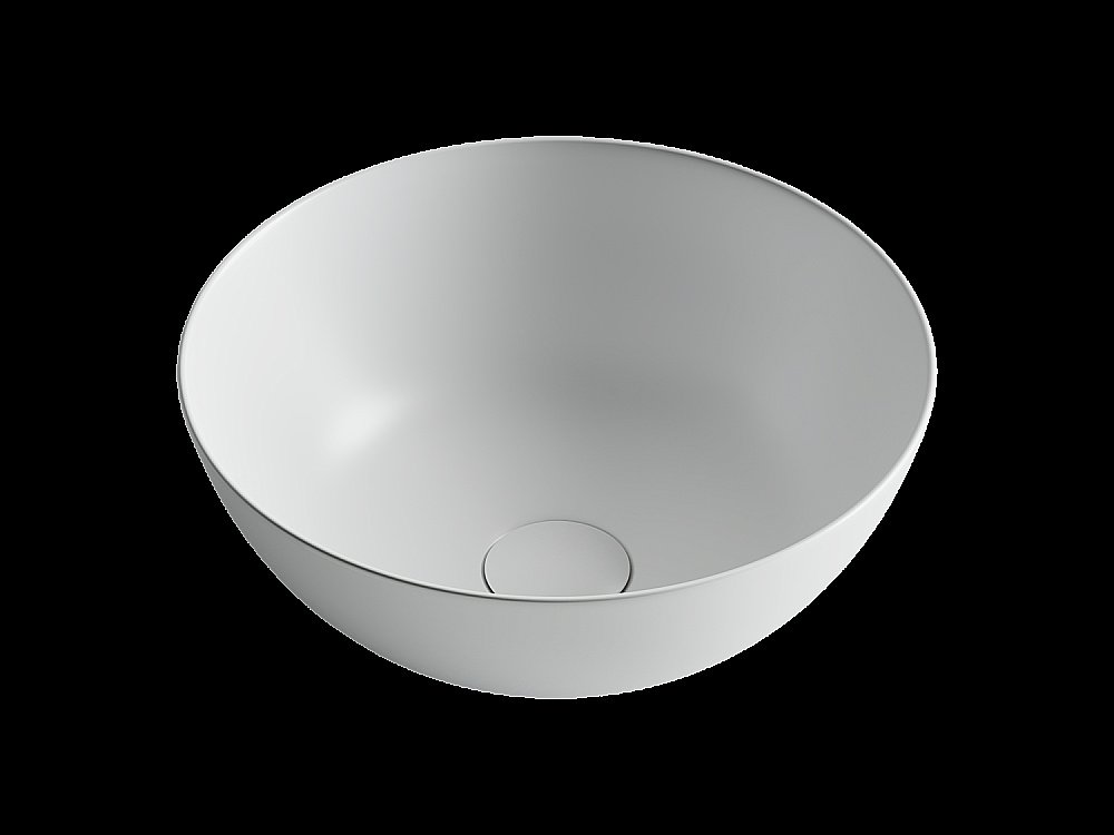 Раковина накладная Ceramica Nova Element CN6003 35 белая матовая купить в интернет-магазине Sanbest