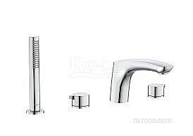 Смеситель для ванны и душа Roca Insignia 5A093AC00 купить в интернет-магазине сантехники Sanbest