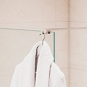 Душевая перегородка RGW Walk In WA-210 90 351021009-11 стекло прозрачное/профиль хром купить в интернет-магазине Sanbest