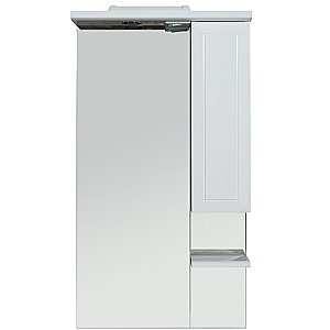 Зеркало со шкафом Rush Fiji 65 FIM18065W белый в ванную от интернет-магазине сантехники Sanbest