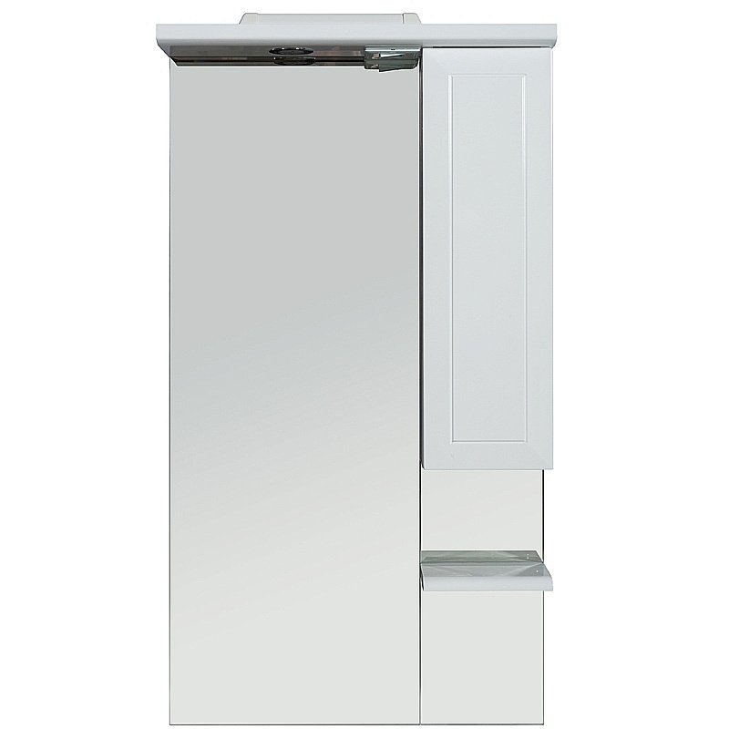 Зеркало со шкафом Rush Fiji 65 FIM18065W белый в ванную от интернет-магазине сантехники Sanbest