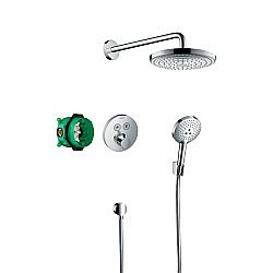 Душевая система Hansgrohe Raindance Select S 27297000 хром купить в интернет-магазине сантехники Sanbest