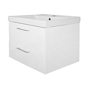 Тумба с раковиной Tempo Azario Ника 70 CS00092801 белая для ванной в интернет-магазине Sanbest