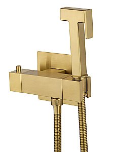 Гигиенический душ с термостатом WONZON & WOGHAND WW-88819903-BG брашированное золото купить в интернет-магазине сантехники Sanbest