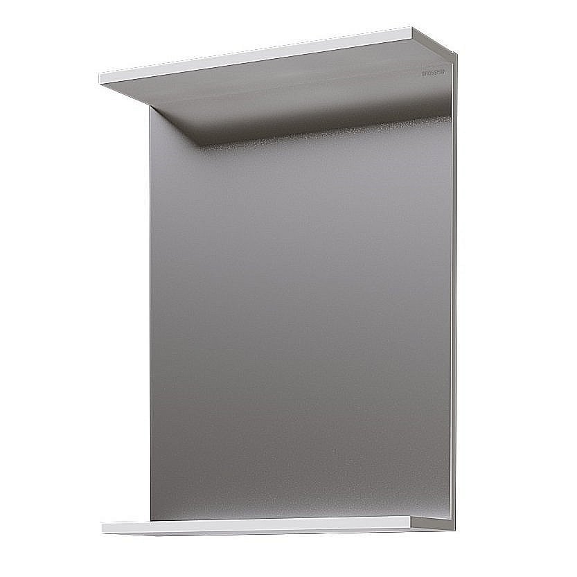 Зеркало Grossman КРИТ-ЭКО 205002 52 белый в ванную от интернет-магазине сантехники Sanbest