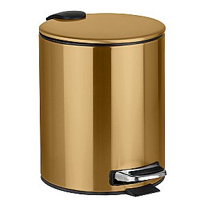Ведро для мусора Bemeta Sablo 160315010 5л золото купить в интернет-магазине сантехники Sanbest