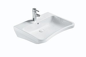 Подвесная раковина SantiLine 65 SL-4011 белая купить в интернет-магазине Sanbest