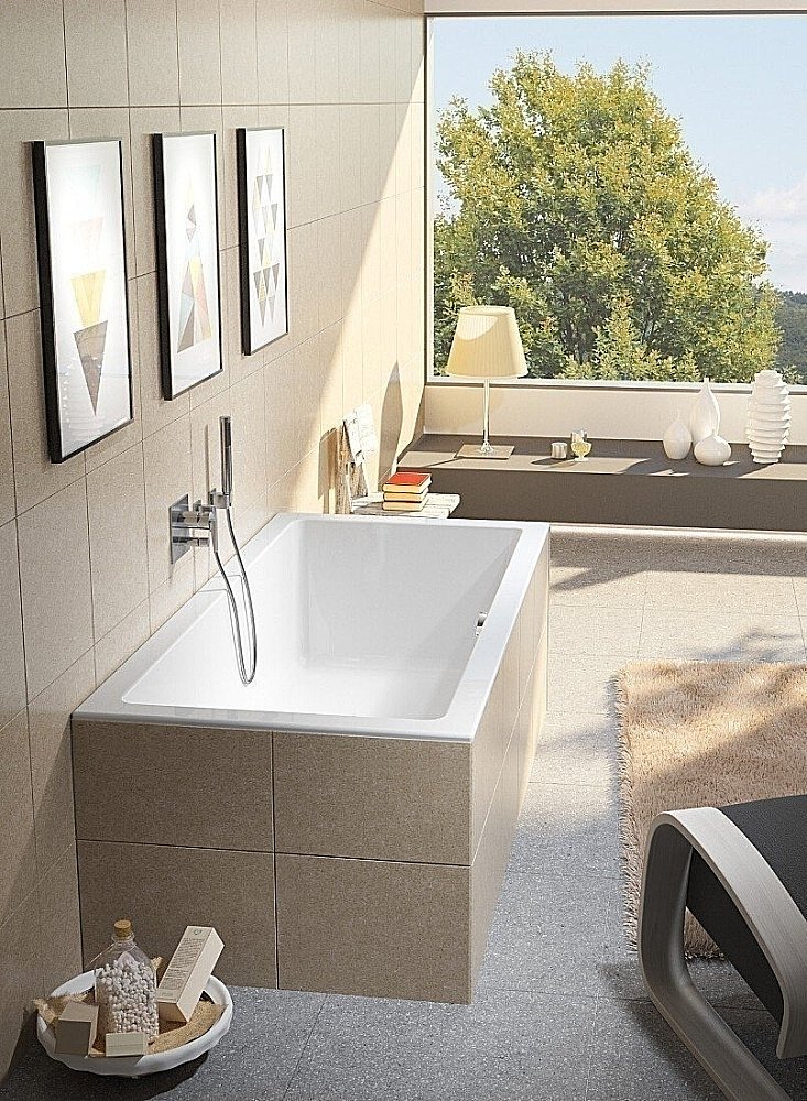 Акриловая ванна Riho Lugo 180x80 B133001005 белая купить в интернет-магазине Sanbest