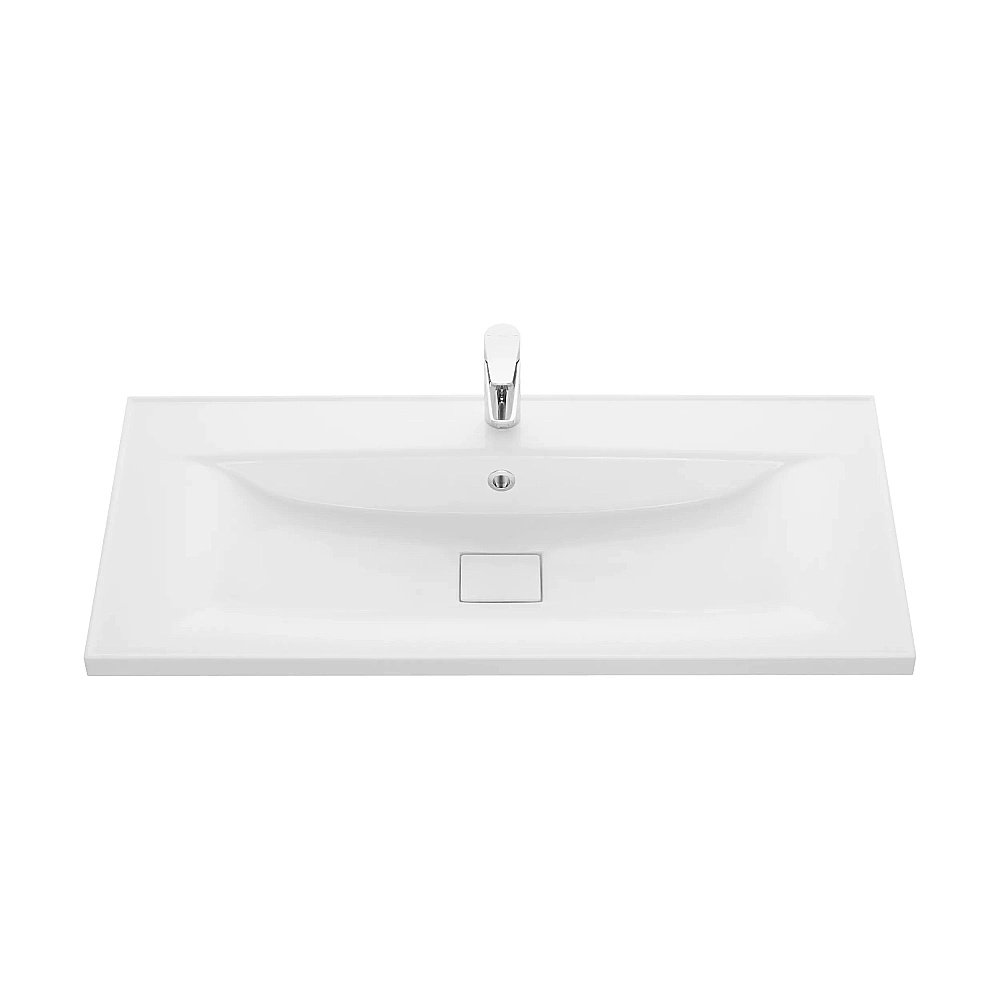 Раковина Акватон Айрис 100 1A73273KAG010 белая купить в интернет-магазине Sanbest