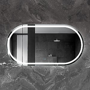 Зеркало с LED подстветкой Cezares GIUBILEO CZR-SPC-LED-TCH-WARM 150x80 в ванную от интернет-магазине сантехники Sanbest