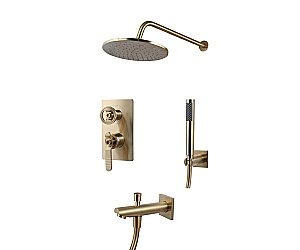 Душевая система Bronze De Luxe 1760'S LOFT 6630CG купить в интернет-магазине сантехники Sanbest