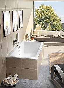 Акриловая ванна Riho Lugo 180x80 B133001005 белая купить в интернет-магазине Sanbest