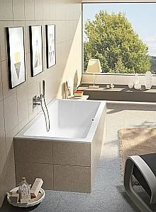 Акриловая ванна Riho Lugo 180x80 B133001005 белая купить в интернет-магазине Sanbest