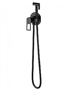 Смеситель с гигиеническим душем встраиваемый WONZON & WOGHAND FRAME, Черный матовый (WW-88829010-MB) купить в интернет-магазине сантехники Sanbest