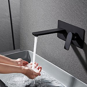 Смеситель для раковины Black&White Universe UK8306B купить в интернет-магазине сантехники Sanbest