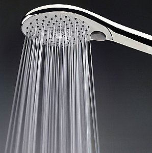 Душевая лейка Bossini Syncronia B00800.030 хром купить в интернет-магазине сантехники Sanbest