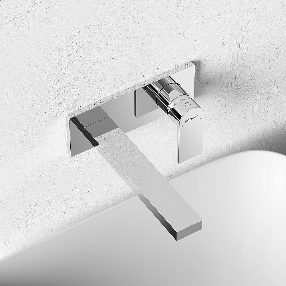 Смеситель для раковины Sancos Studio SC9017CH хром купить в интернет-магазине сантехники Sanbest
