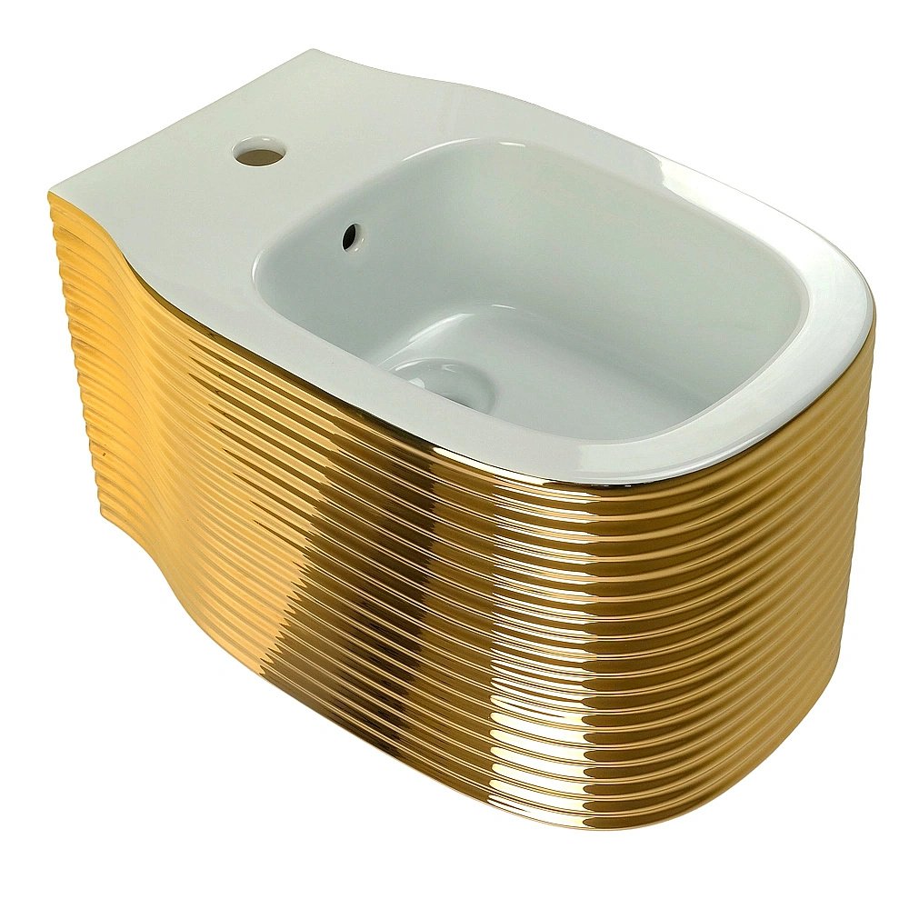 Биде подвесное Migliore MARE 32055 золото купить в интернет-магазине Sanbest