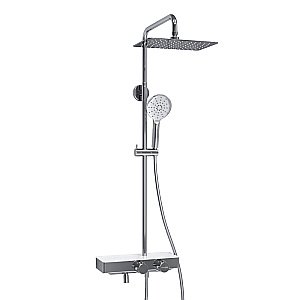 Душевая система WasserKraft Aller SET2649 Thermo хром купить в интернет-магазине сантехники Sanbest
