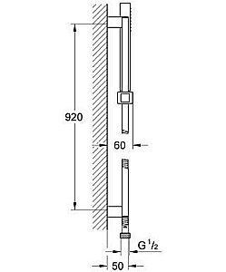 Душевая гарнитура GROHE Euphoria Cube 27700 000 купить в интернет-магазине сантехники Sanbest