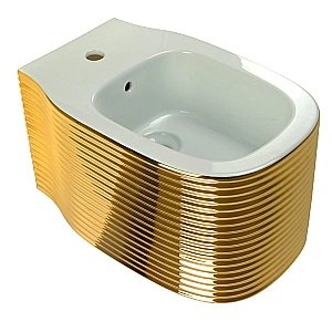 Биде подвесное Migliore MARE 32055 золото купить в интернет-магазине Sanbest