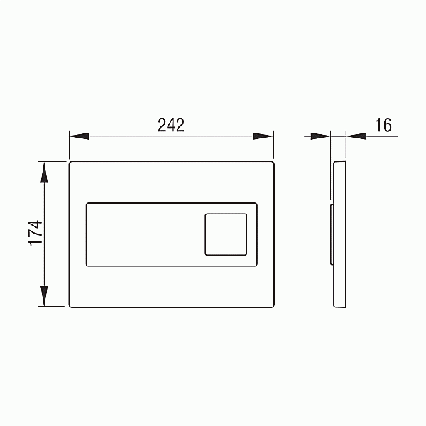 Инсталляция Pestan Fluenta SET40006356DW купить в интернет-магазине сантехники Sanbest