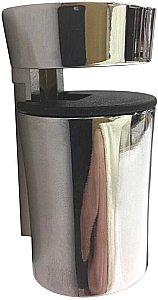 Полка стеклянная De Aqua Токката 258169 130 хром купить в интернет-магазине сантехники Sanbest