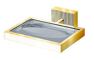 Мыльница Cezares PRIZMA-SODD-03/24 золото купить в интернет-магазине сантехники Sanbest