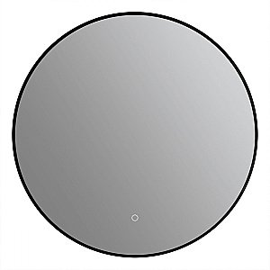 Зеркало Art&Max Sanremo AM-San-700-DS-F-Nero в ванную от интернет-магазине сантехники Sanbest