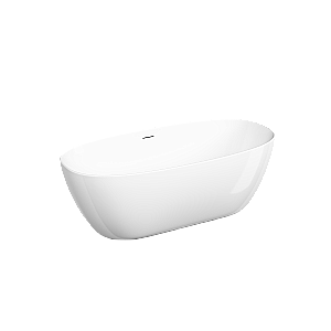 Ванна акриловая Sancos Oval FB21 170х80 белая купить в интернет-магазине Sanbest