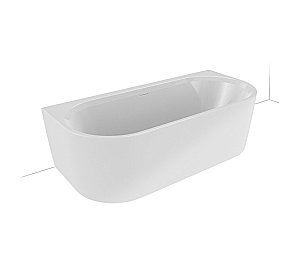 Акриловая ванна Riho Desire Wall Mounted 180x84 B089001105 белая матовая купить в интернет-магазине Sanbest