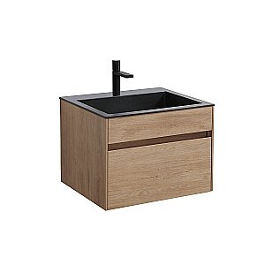 Тумба с раковиной Vincea Chiara 60 N.Oak для ванной в интернет-магазине Sanbest